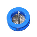 High Quality DI DN150 Rubber Non Return Wafer Type Dual Plate Check Valve